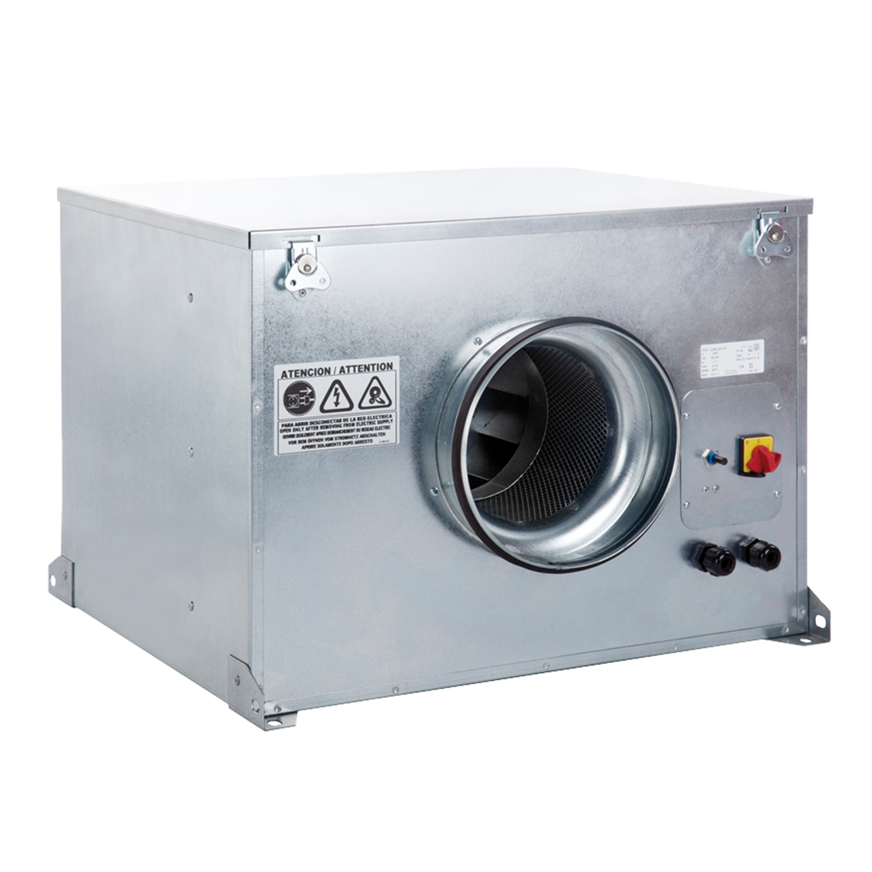 Box- en kanaalventilatoren