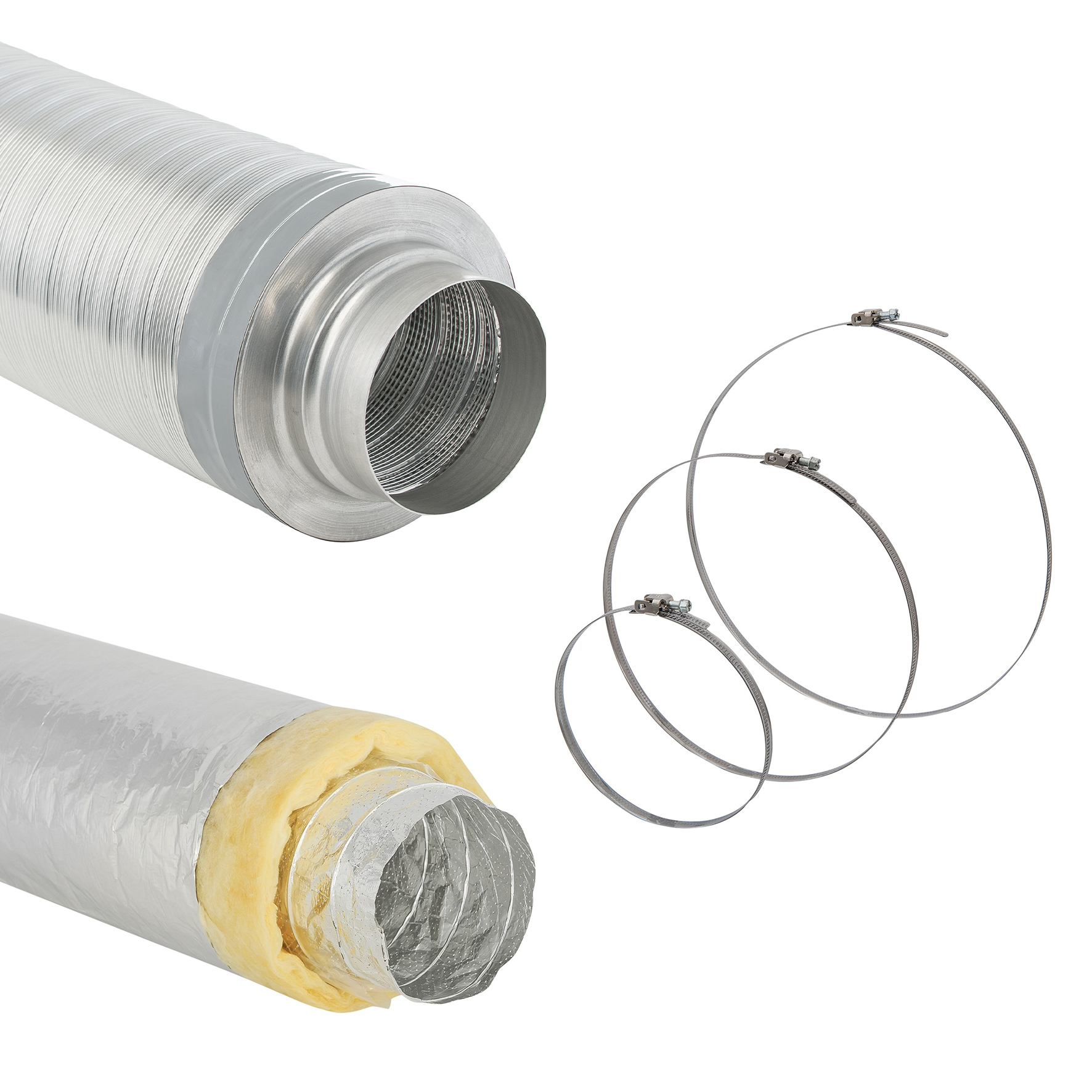 R-Vent Flexibele slangen en geluiddempers