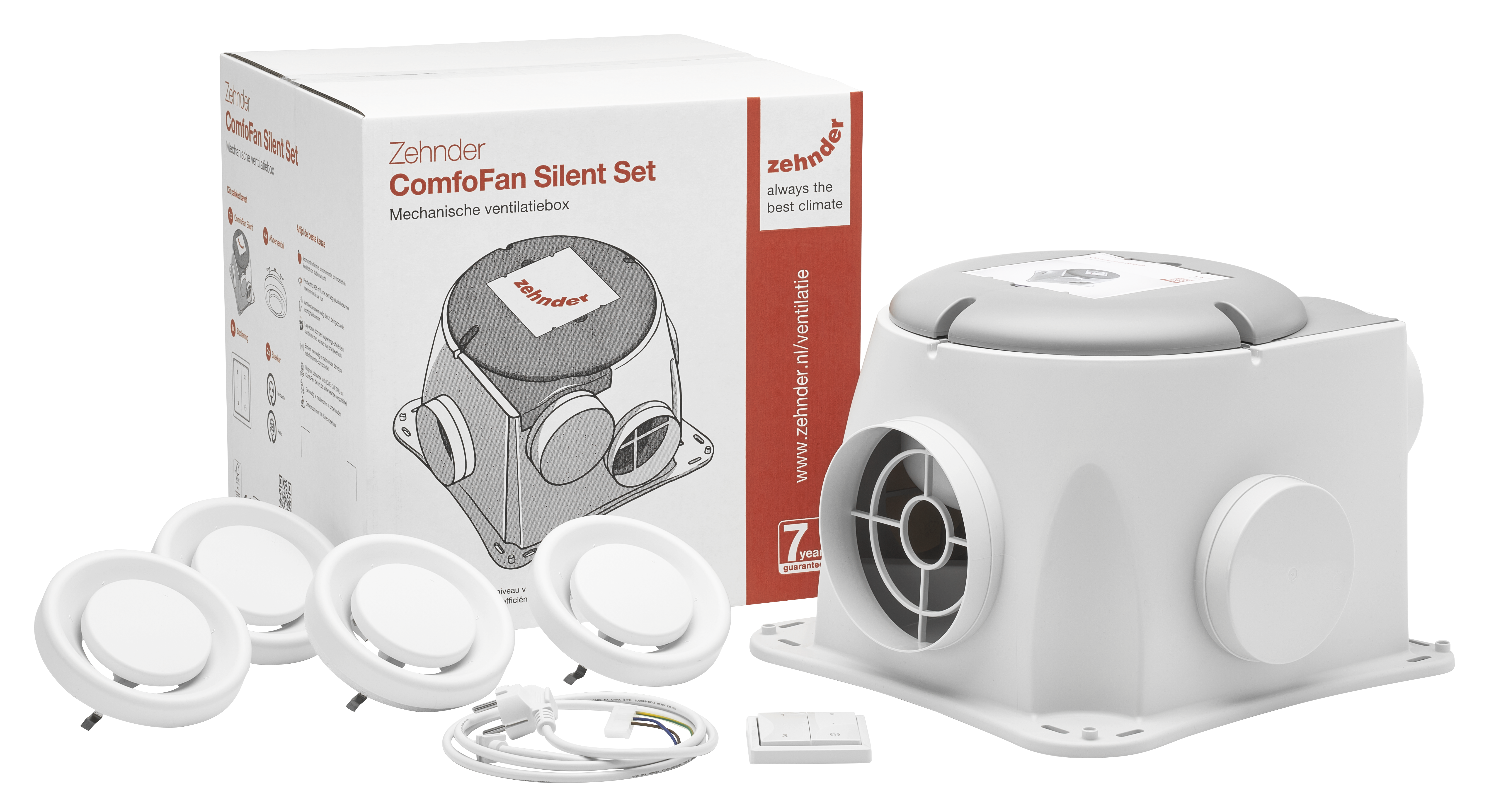 ComfoFan Silent Set - Installatiepakket